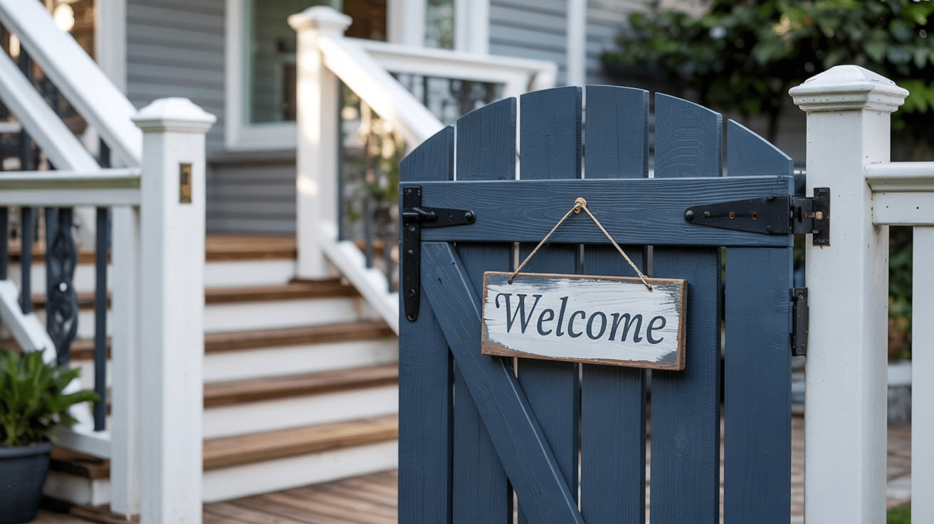 11 DIY Deck Gate Ideas and a Guide to Build One