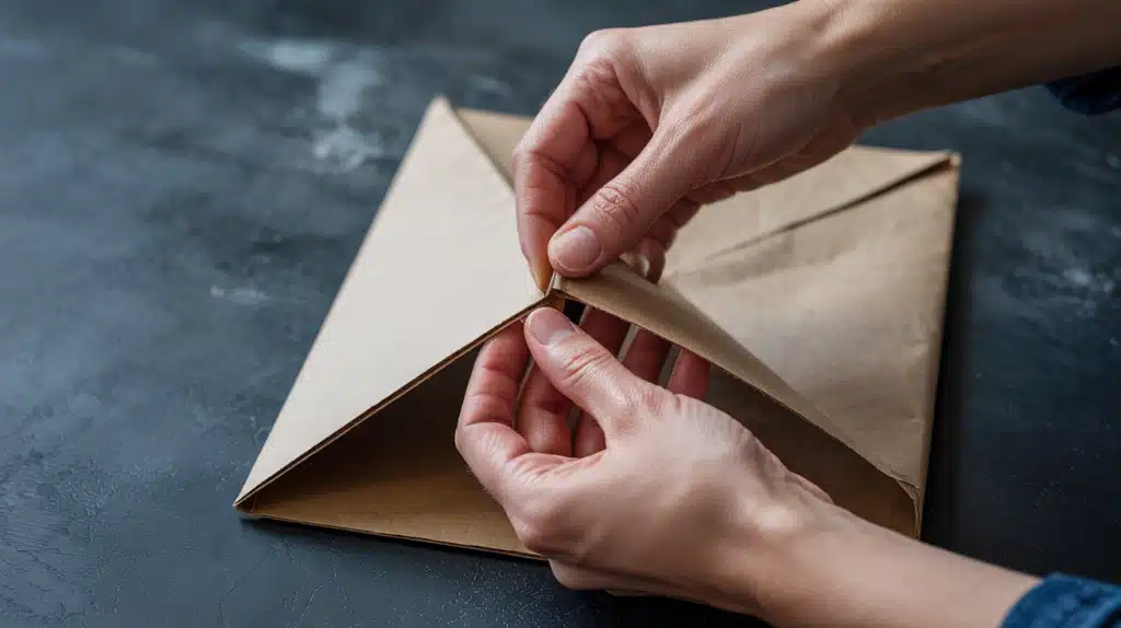 Fold the Paper to Form a Triangle