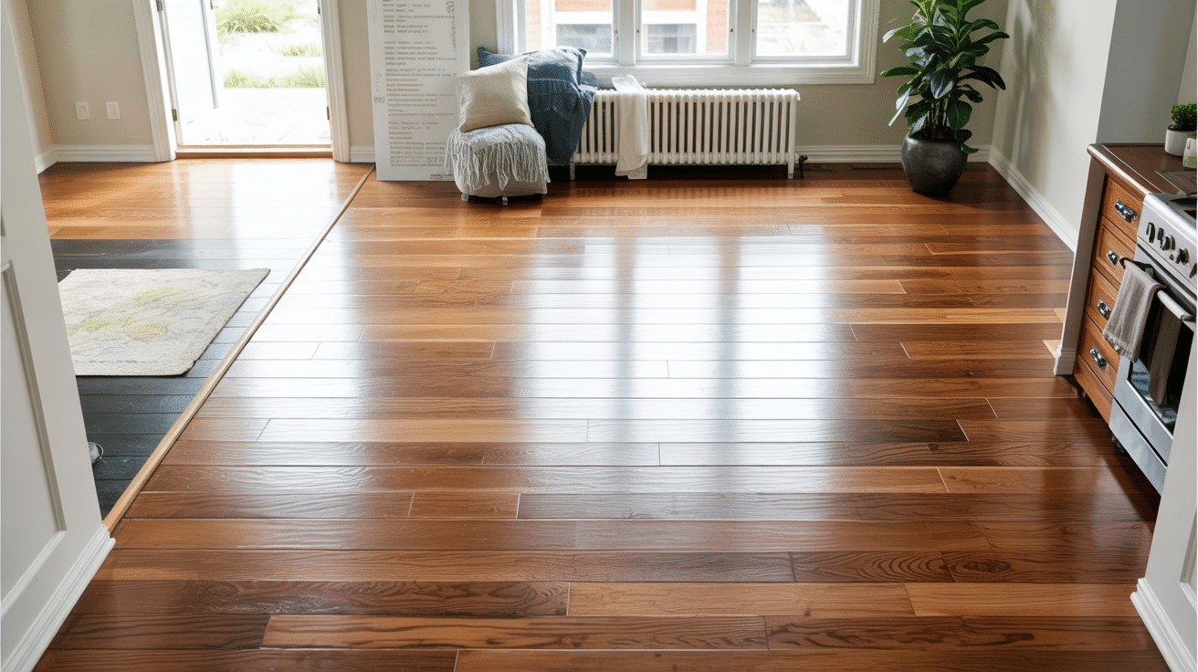 can you bleach hardwood floors