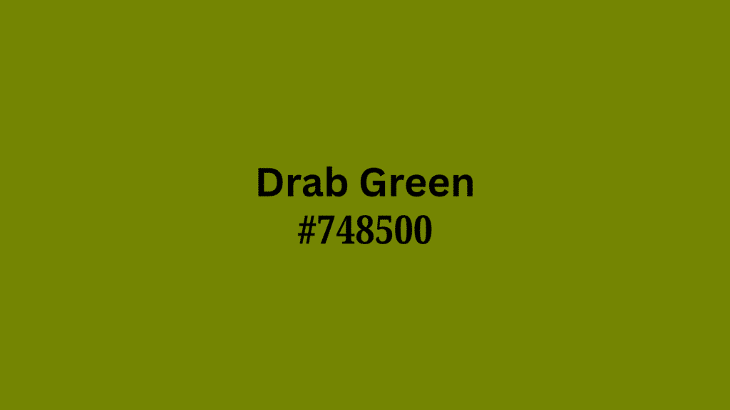 Drab Green