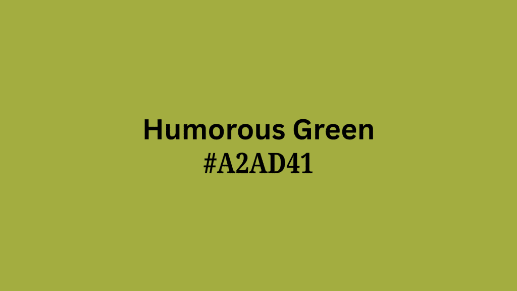 Humorous Green