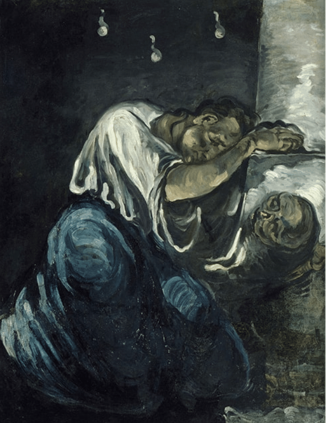 Sorrow by Paul Cezanne (1869)