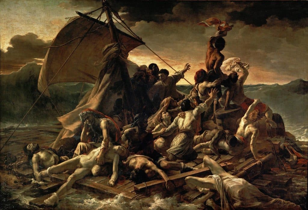 The Raft of Medusa by Théodore Géricault (1818-1819)