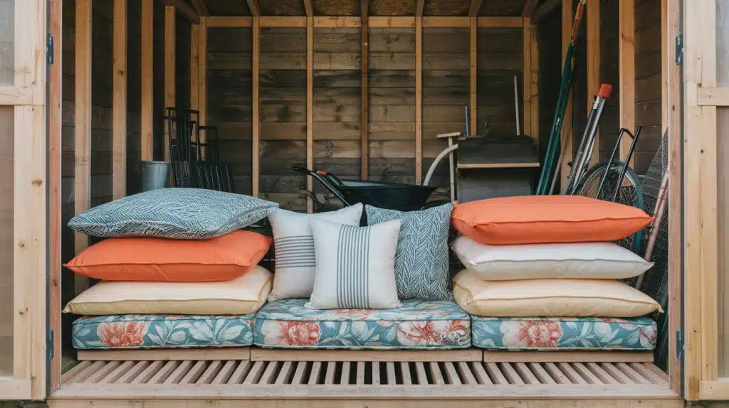 Best Places to Store Outdoor Cushions
