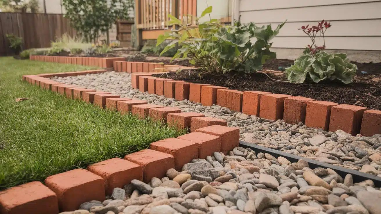 Edge Beds with Recycled Materials