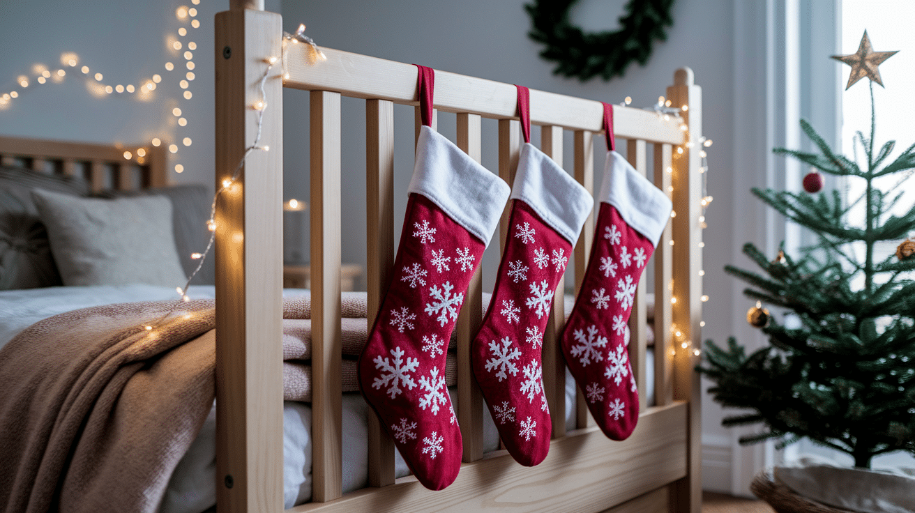 On the Bed Frame or Headboard