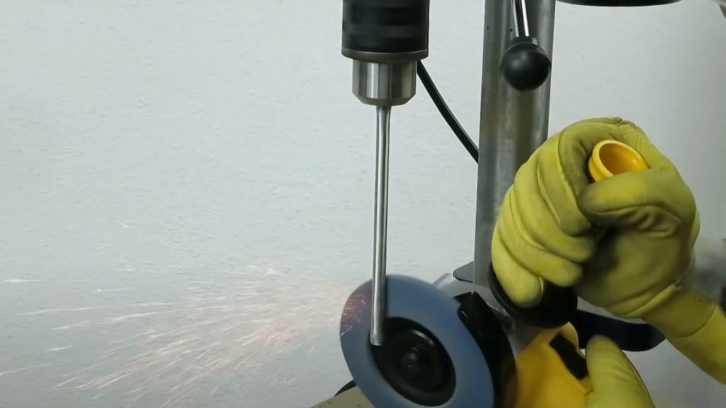 Preparing the Steel Rod