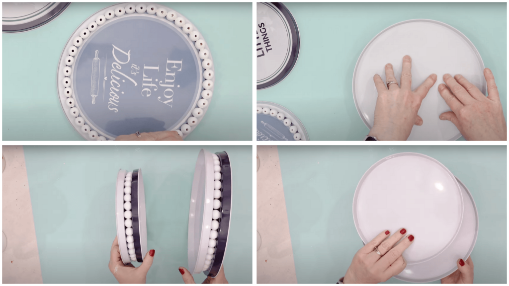 Securing Beads and Assembling Layers