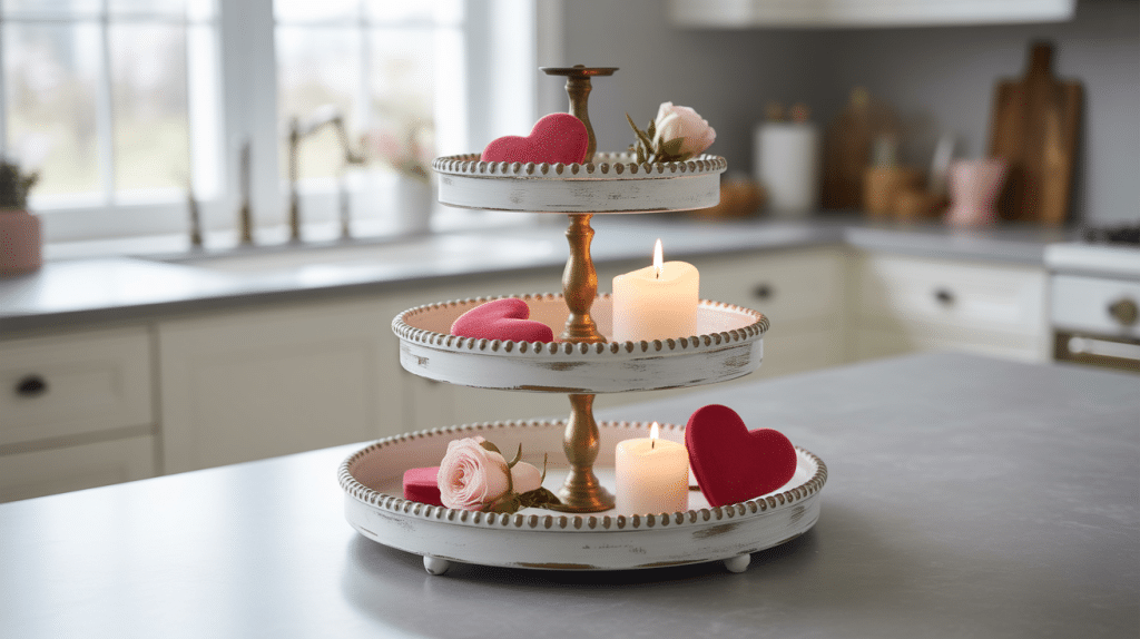 Showcasing Your Completed DIY Tiered Tray