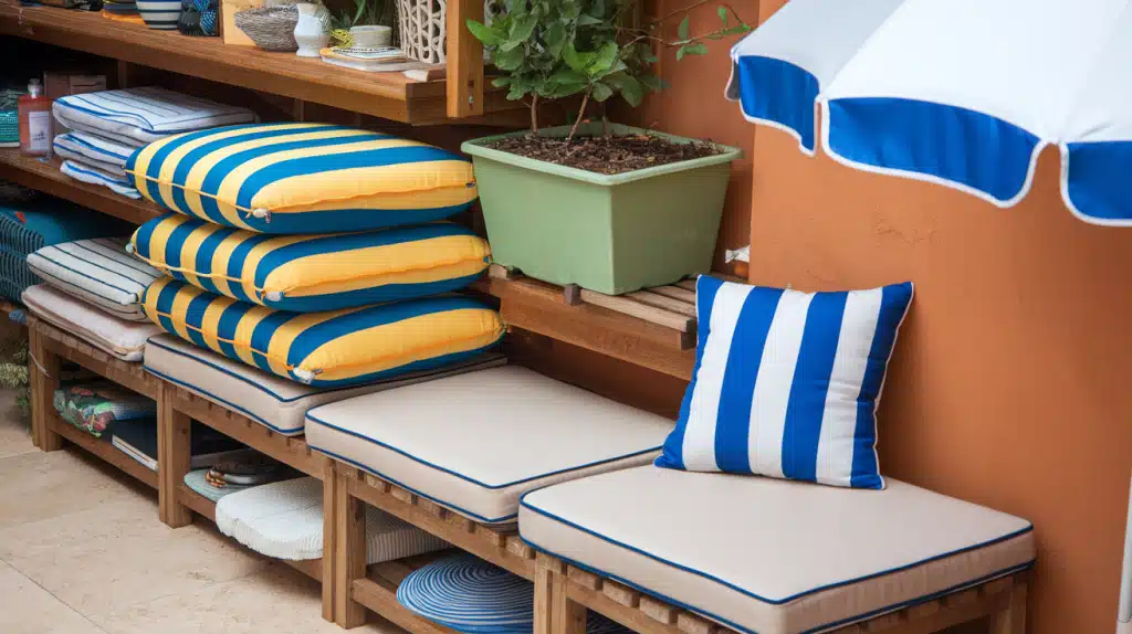 When to Store Outdoor Cushions