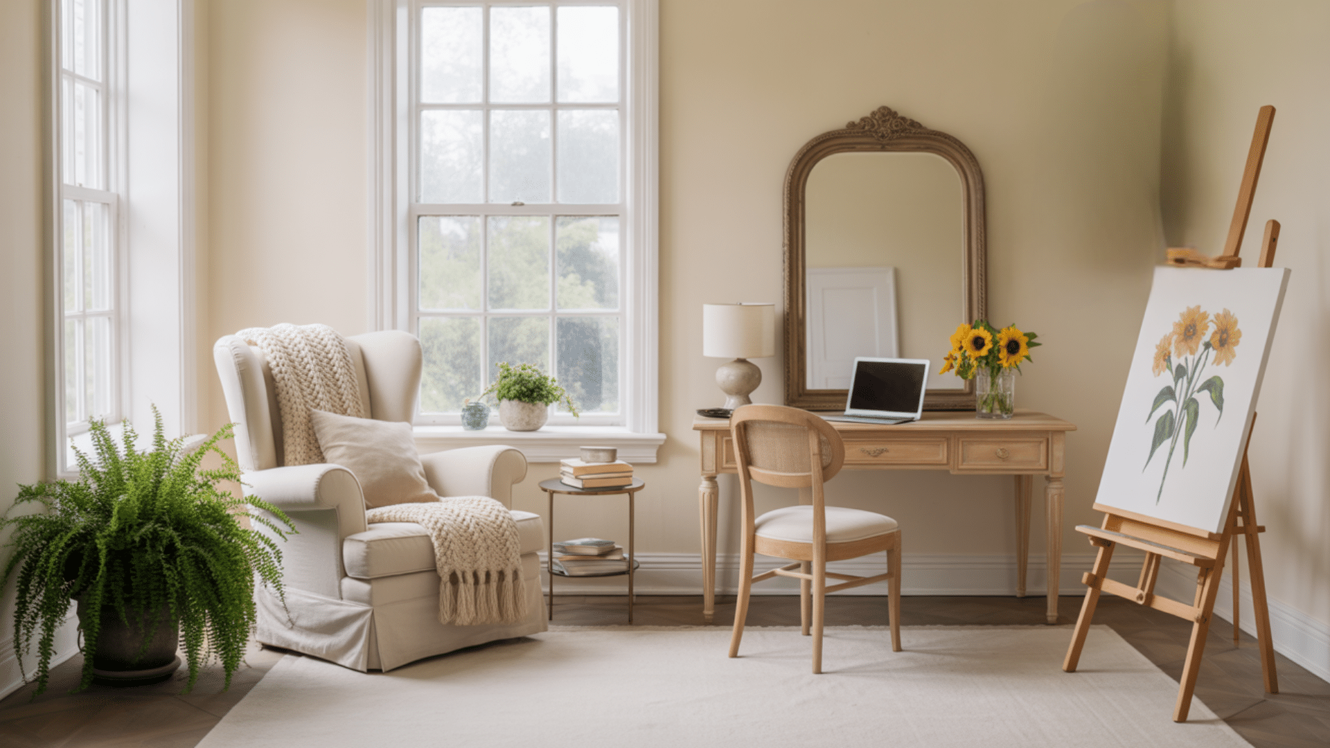 north facing windows