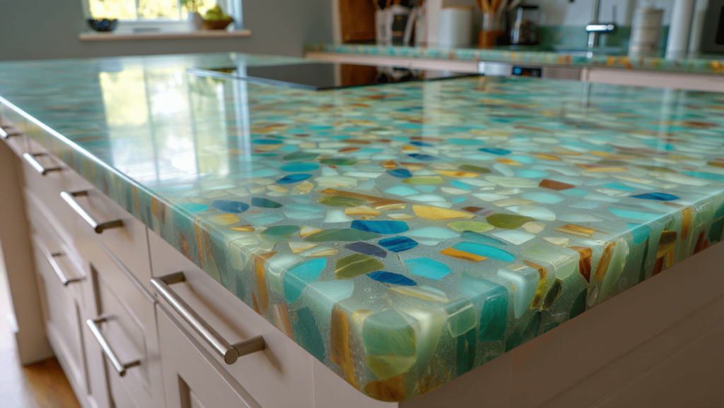 Recycled-Glass-Surfaces-Countertop