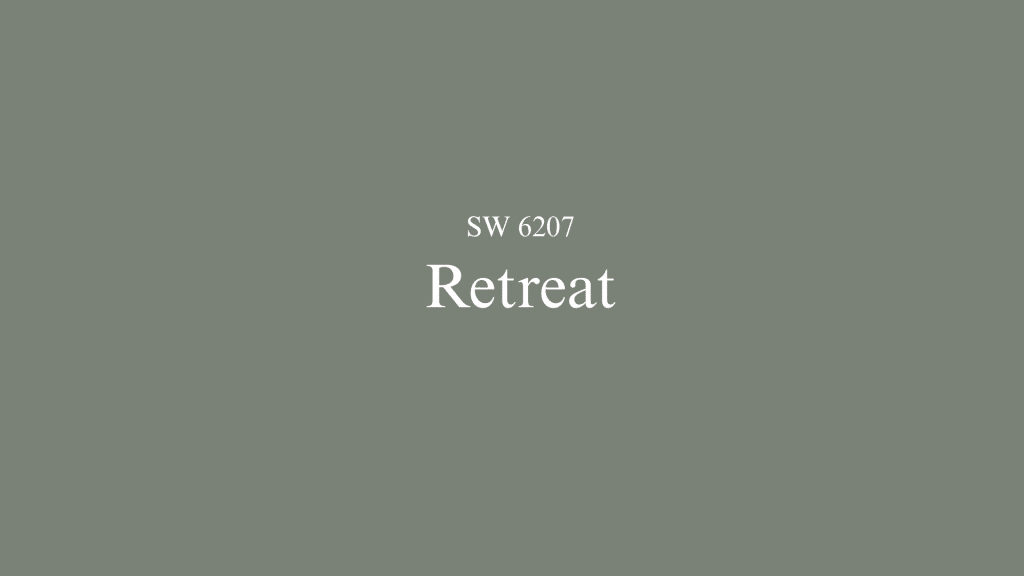 sherwin williams RETREAT