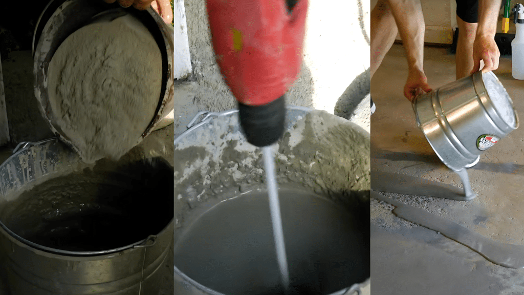 Mixing and Applying the Resurfacer