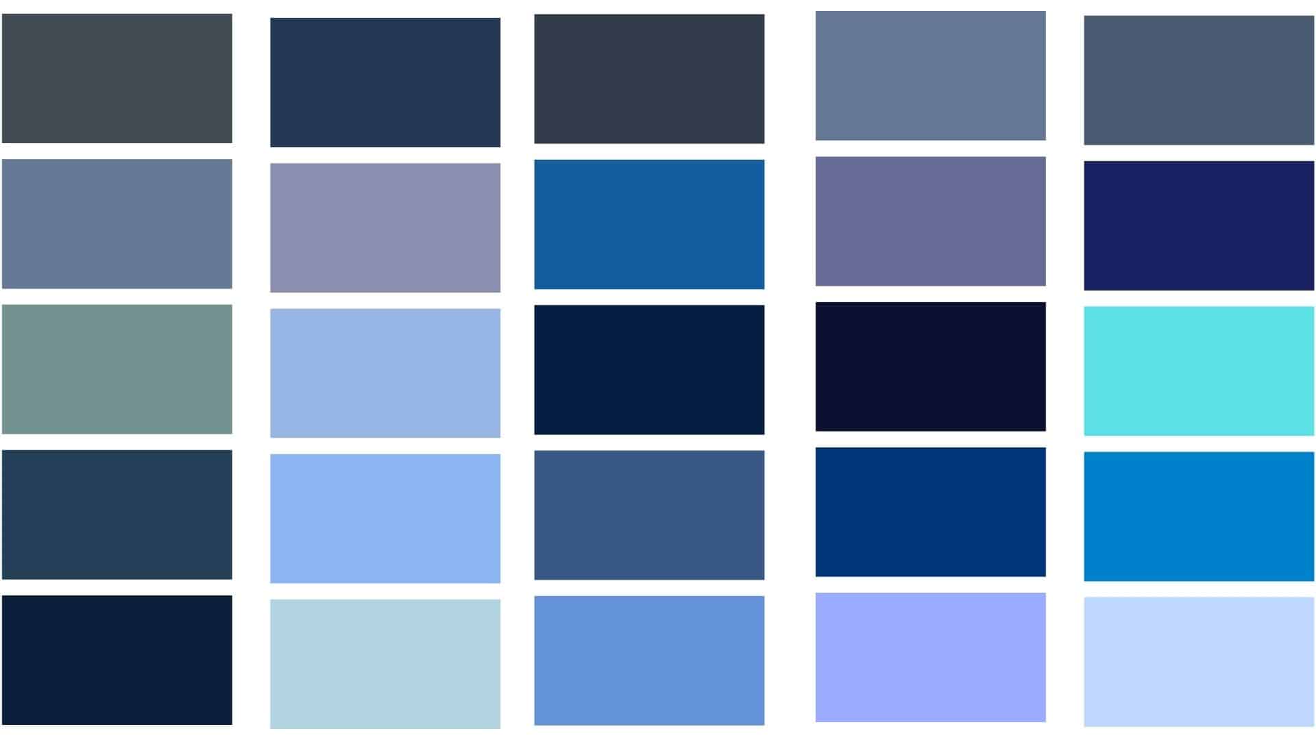 trending blue paint colors 2025