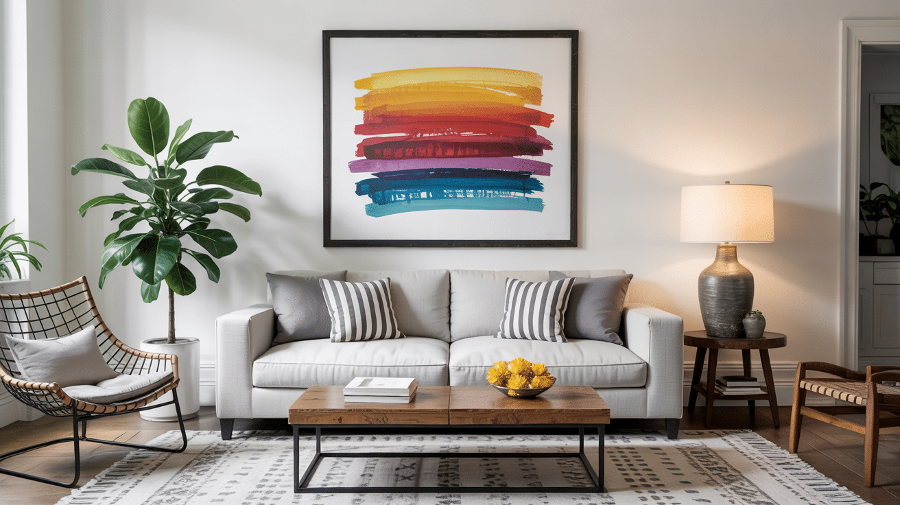 wall art size guide free