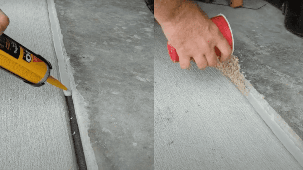 Apply Sealant and Finish