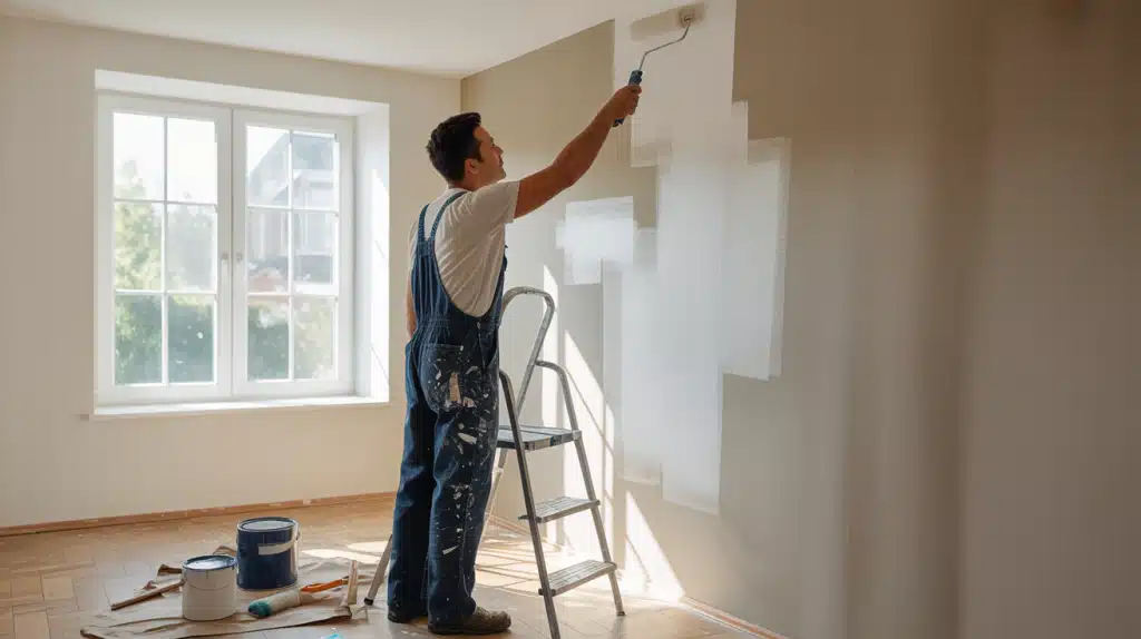 application for eggshell paint