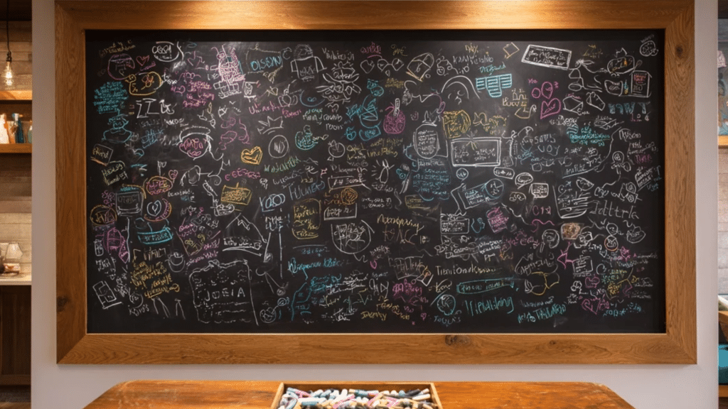 Chalkboard or Dry Erase Wall Panel