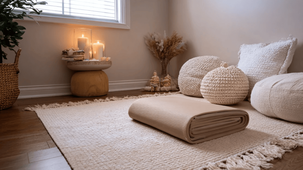 Create a Yoga Meditation or Lounge Zone