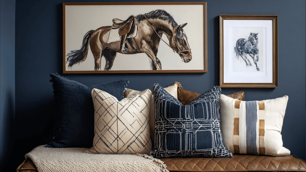 Equestrian Art And Horse Themed Bedroom Decor