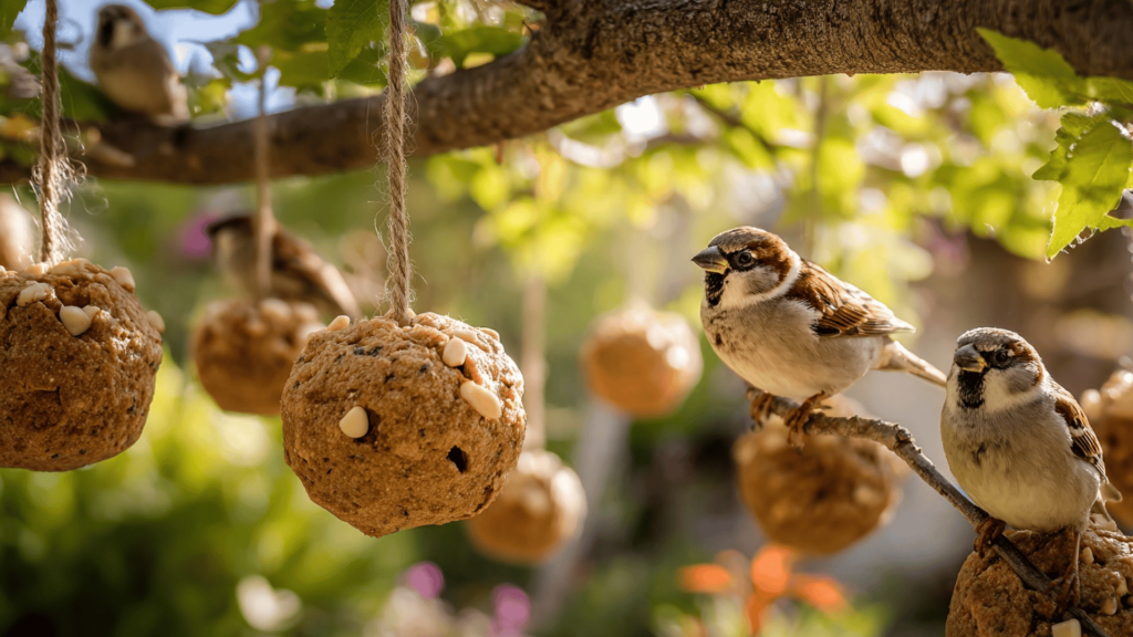 Muffin Bird Feeder