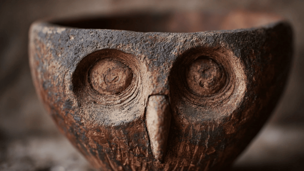 Owl Pinch Pot