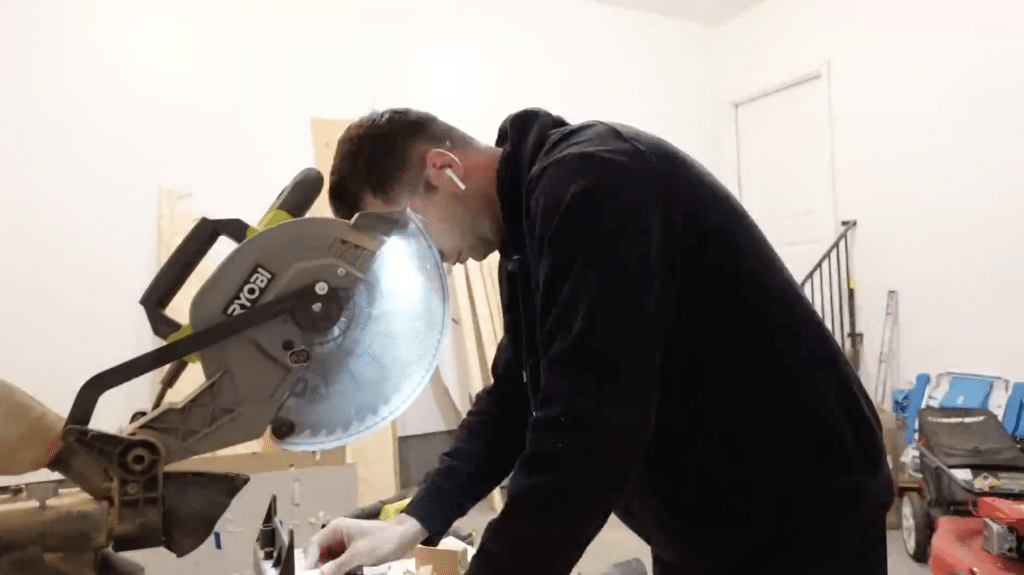 Step 3 Cut and Stain the Wood Slats