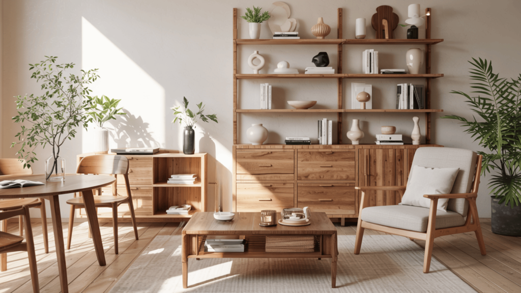 types of wood furniture